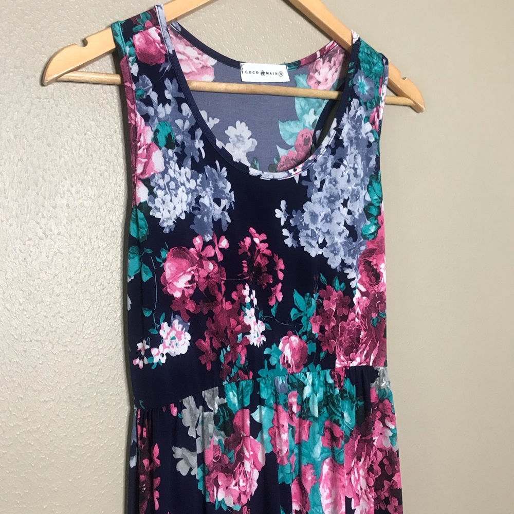 Coco & Main Razorback Maxi Dress
